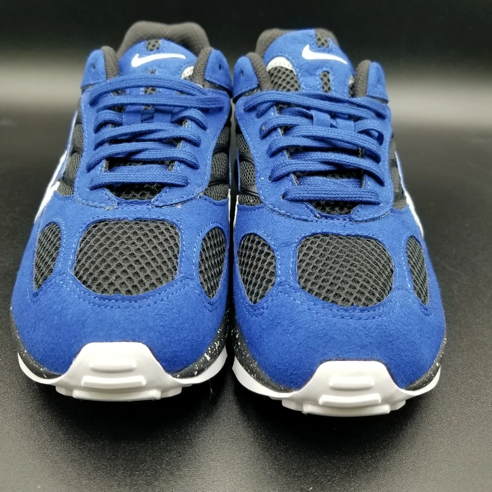 Nike Air Ghost Racer Men's Shoe Sz 4.5 CT1116 400 Indigo Force Blue Running New